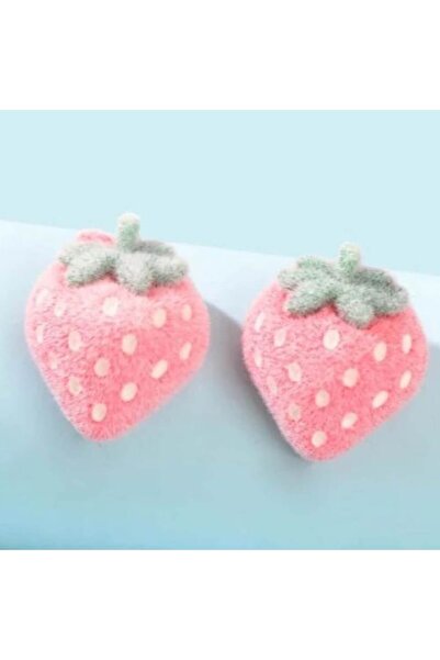 SYGGY Earrings Capsunica, 2.3 cm, pink