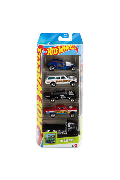 HOT WHEELS Beşli Araba Seti HW Gassers JBJ84