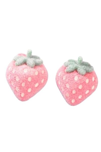 SYGGY Earrings Capsunica, 2.3 cm, pink