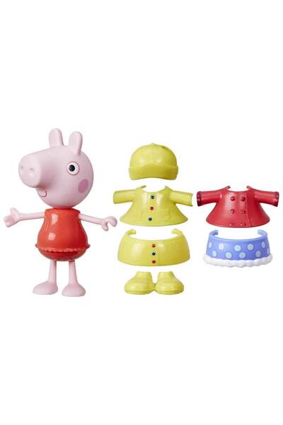 Peppa Pig And Family Outfit Figure Set