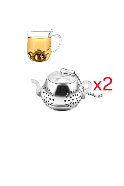 Porland Cosa Mini Bitki Çayı Süzgeci 2'li 4 cm