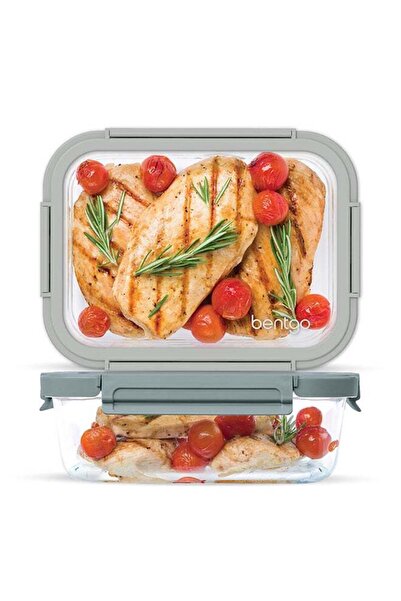 Bentgo عبوتان من حاويات تخزين الطعام المقاومة للتسرب، سعة 6.3 كوب، لون بيبل بيتش