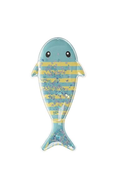 SHOPIENS Perie de păr pentru copii Shopiens®, din plastic în formă de pește, ...