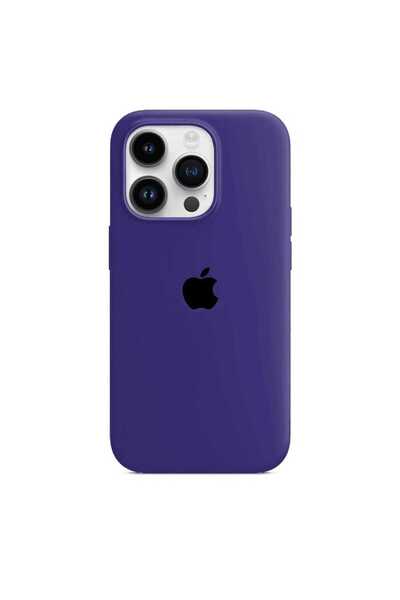 Apple Carcasă din silicon pentru iPhone 14 Pro Max, Ultraviolet