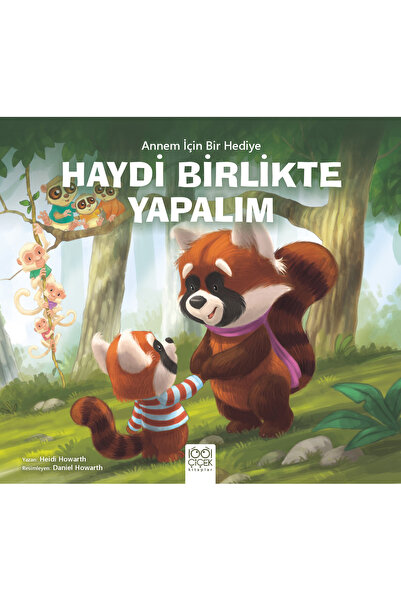 1001 Çiçek Kitaplar Annem için Bir Hediye - Haydi Birlikte Yapalım