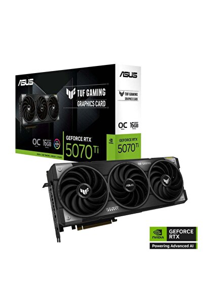 ASUS TUF RTX 5070 Ti OC Edition 16GB Gaming Graphics Card