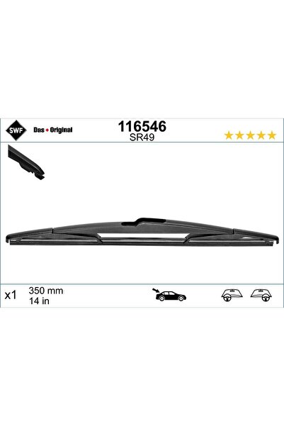 SWF Lamela Ștergător Parbriz 116546