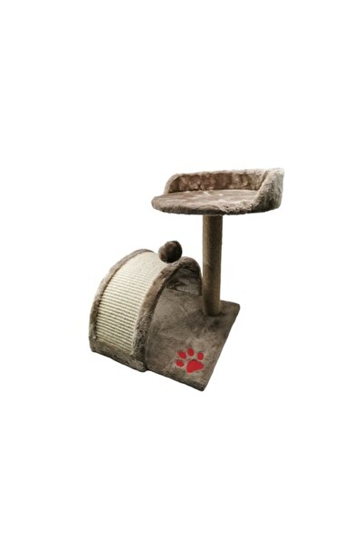 Doty Cat Tree PawFun, Playful and Practical, Sisal and Soft Material, 35x44 cm, Brown