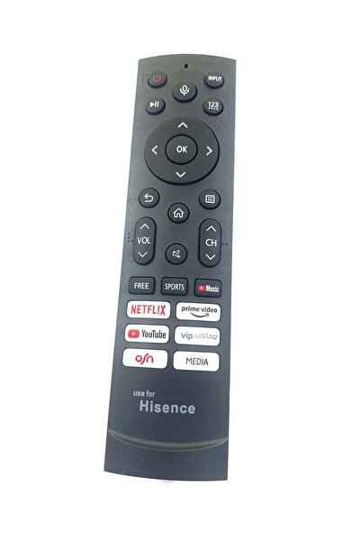 Hisense جهاز تحكم عن بعد بديل لأجهزة تلفزيون Android/Laser/VIDAA، 65E7H