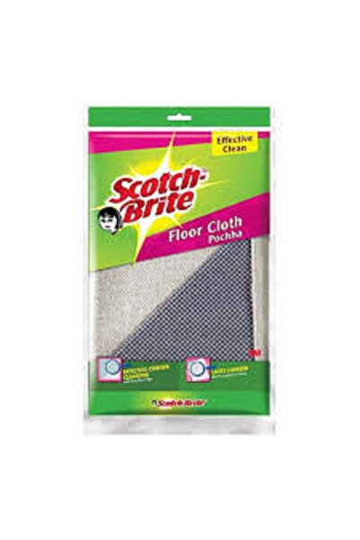 Scotch Brite قطعة قماش مايكروفايبر لتنظيف الأرضيات من 3M مقاس 50×80 سم (قطعة ...