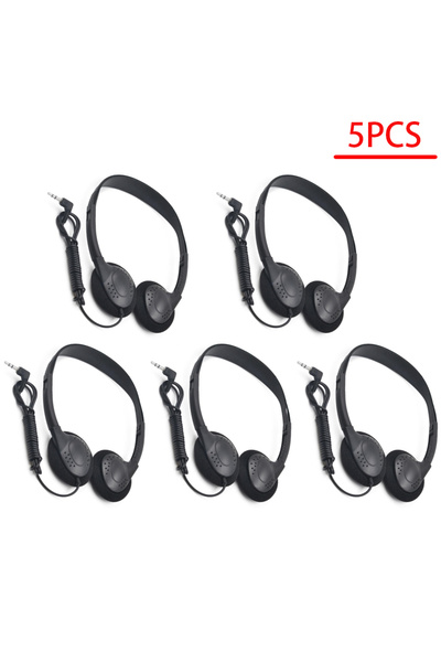Choice 5 قطع سماعات رأس سلكية محمولة مريحة للارتداء مع خاصية تقليل الضوضاء من...