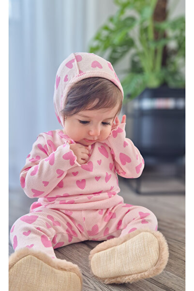 BALKABAĞI طقم أطفال من ثلاث قطع من Lora (لورا) بنمط قوس قزح / قلب / حيوان / ز...