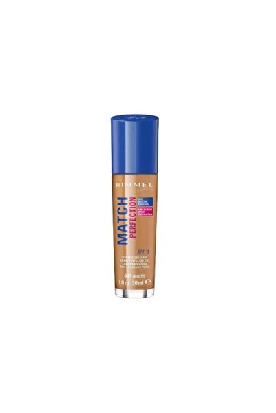RIMMEL LONDON كريم أساس ماتش بيرفكشن 501 بندق - 30 مل