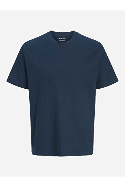 REBEL By Styli JREBTREY Ribbed Knit Crew Neck T-Shirt
