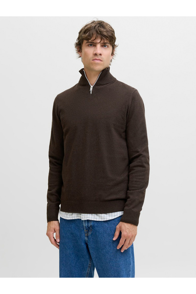 REBEL By Styli JREBCALLUM Half-Zip Knit Sweater