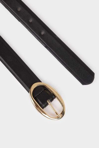 DeFacto Women's Faux Leather 2-Piece Casual Belt F8371Axns