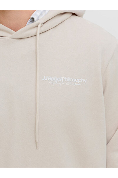 REBEL By Styli JREBZACK Minimal Print Hoodie