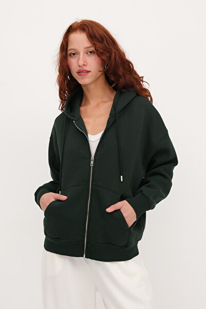 Addax Zippered Sweatshirt H9476-1
