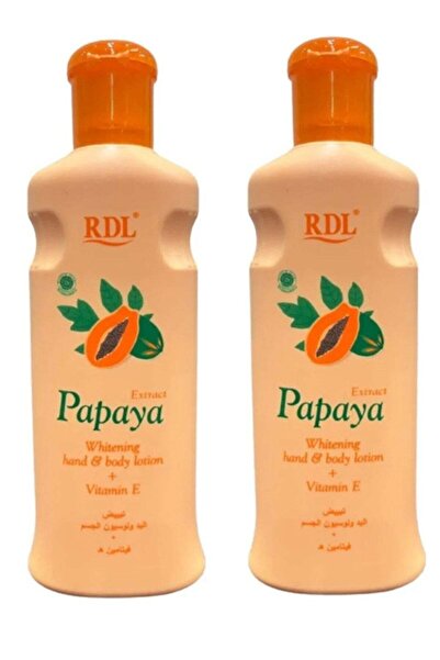 RDL Papaya Whitening Lotion for Hands and Body - 200 ml