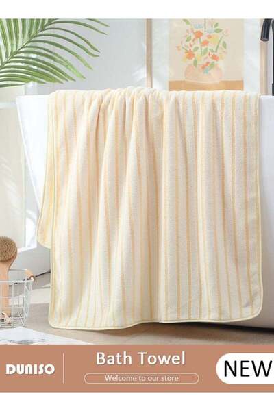 fun zone DUNISO Microfiber Bath Towel, Soft Microfiber Absorbent Body Towels, Quick Drying Towel for Multipur