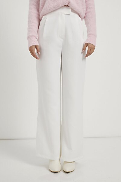 Arma Life Armalife 3108 Beli Elastic Cirt Closure Palazzo Women's Pants