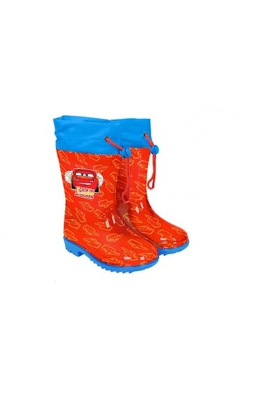 Perletti - Rubber Boots Cars - Size 30/31, Red