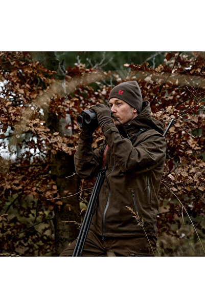 Harkila Caciula Aspire reversibila, Shadow brown/Red