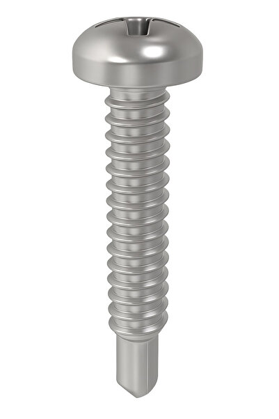 OEM Surub autoforant cap bombat DIN 7504N 4.8x13 inox A2 - cutie 1000 buc