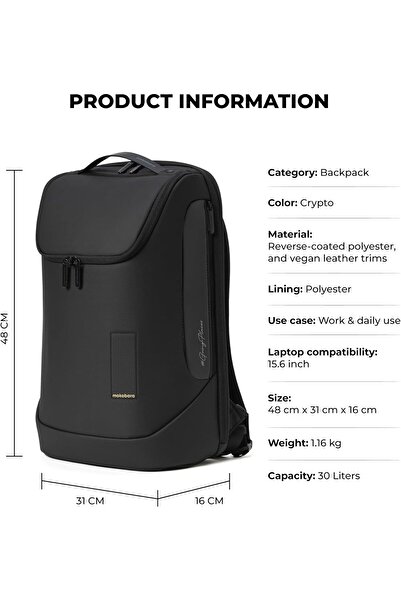 MOKOBARA حقيبة ظهر ترانزيت للجنسين والبالغين