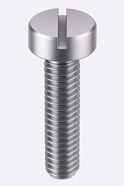 OEM Surub cap cilindric crestat DIN 84 M4x8 inox A4 - cutie 500 buc