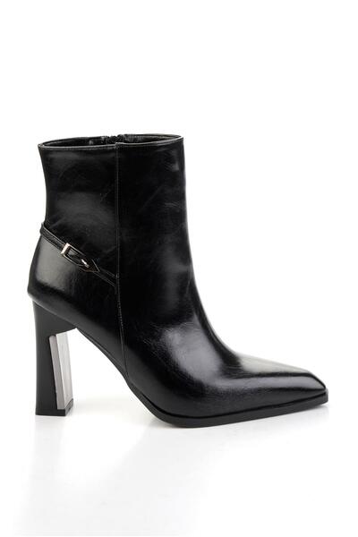 Bambi Siyah Kadın Bot & Bootie K02565070042