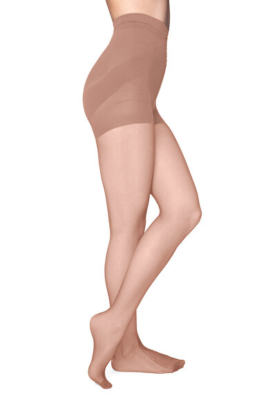 PETRA-ELISA Dres modelator PRESS UP, 140/20 DEN, Gazelle, XXL