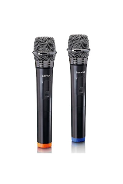 Lenco Set 2 Wireless Microphones MCW-020BK