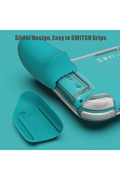 Skull & Co. GripCase Lite Bundle: A Comfortable Protective Case with Replaceable Grips for Nintendo