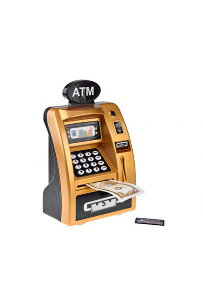 Jokomisiada Pușculiță muzicală ATM pentru depuneri și retrageri, senzor de mi...