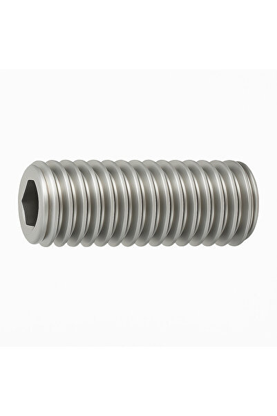 OEM Stift cu imbus si cap plat DIN 913 M6x35 inox A2 - cutie 200 buc