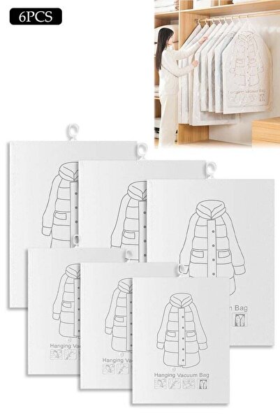 fun zone أكياس تخزين مفرغة من الهواء من DUNISO، 7 قطع