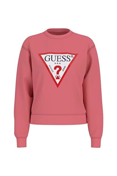 Guess Original Fleece Kadın Sweatshirt W2YQ16KBA11