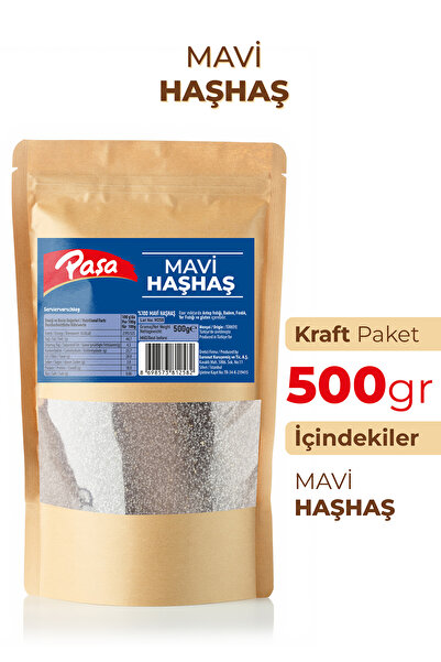 Paşa Kuruyemiş Mavi Haşhaş 500 Gr