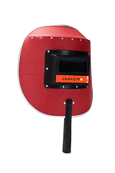 Lawazim Handheld Welding Mask 300g Red - Anti Fog Impact Resistant Full Face ...