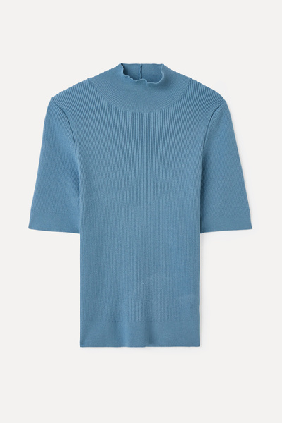 Mudo FITTED DİK YAKA 3/4 KOL TRİKO KAZAK