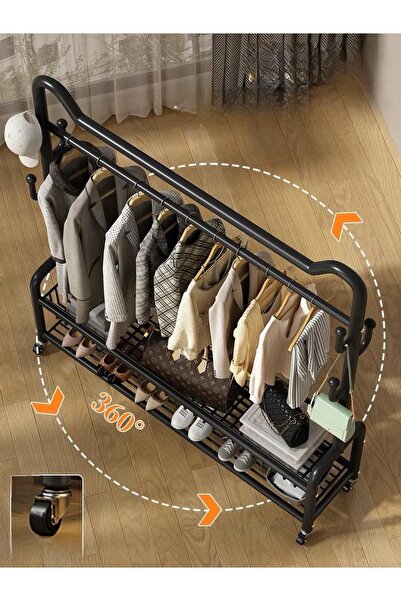 Un Luxury metal clothes hanger with a modern and versatile design!
