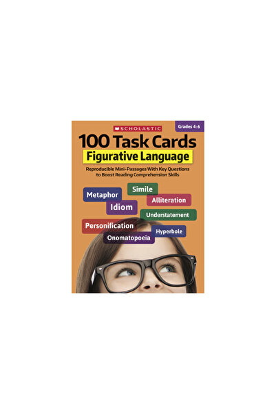 Scholastic Teaching Res 100 Task Cards: Figurative Language: Reproducible Min...
