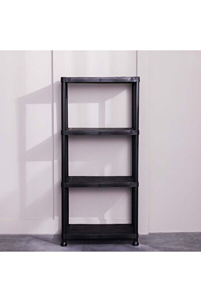 Danube Home Milano 4-Tier Plastic Shelf – Rust Proof Storage for Kitchen & Ba...