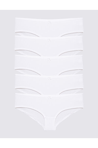 Marks & Spencer 5'li Cotton Lycra® Short Külot Seti