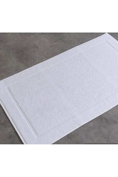 OEM Covoraș de baie premium, prosop de picioare, 800 g/m², 100% bumbac, dimensiune mare 50x80 cm, alb