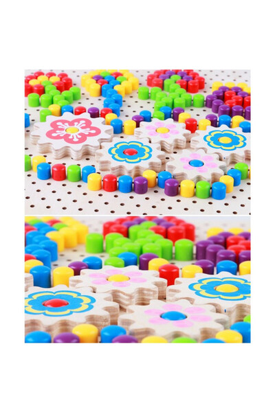 Picodino Pixel Drawing mosaic game, 262 pieces,
