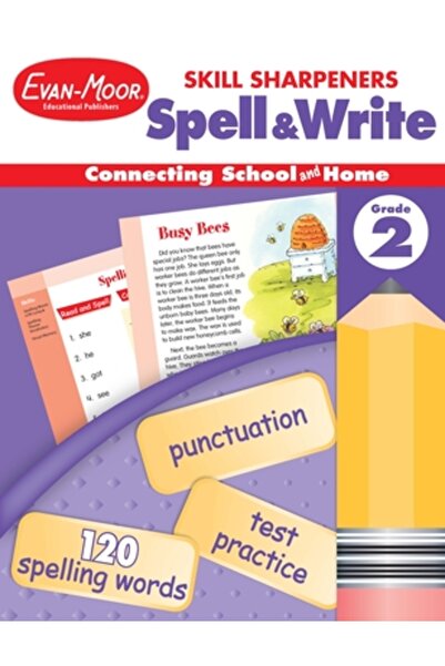 Evan-Moor Educational Publishers Skill Sharpeners Spell & Write, Grade 2