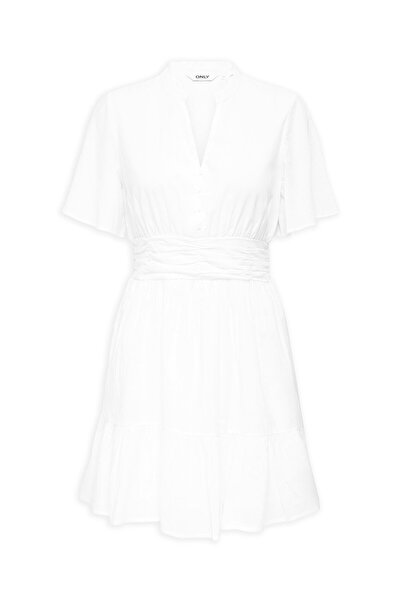 ONLY Rochie de zi cu zi pentru femei 15363615 Alb