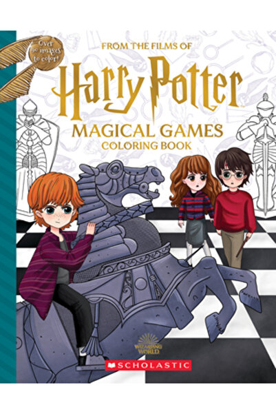 Scholastic Magical Games and Sports Coloring Book (Harry Potter)